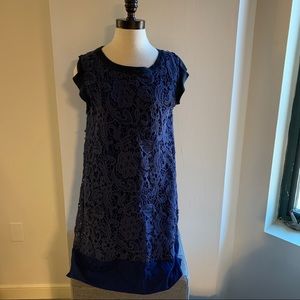 Ella Moss Navy Dress Size L